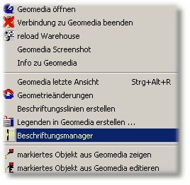 Beschriftungsmanager