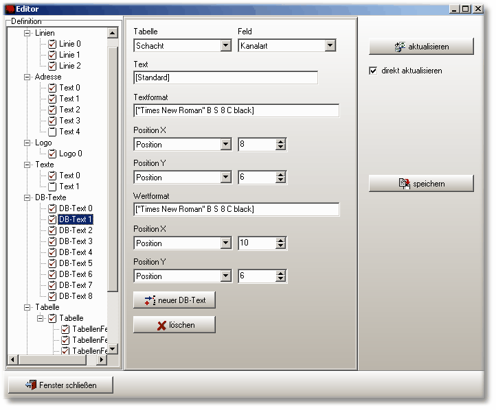 Bestandsgrafik-Editor
