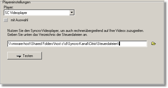 Video Player von Syncro-Concept