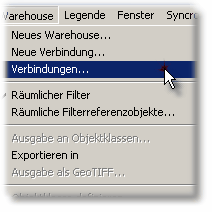 GeomediaWarehouseVerbindungOeffnen