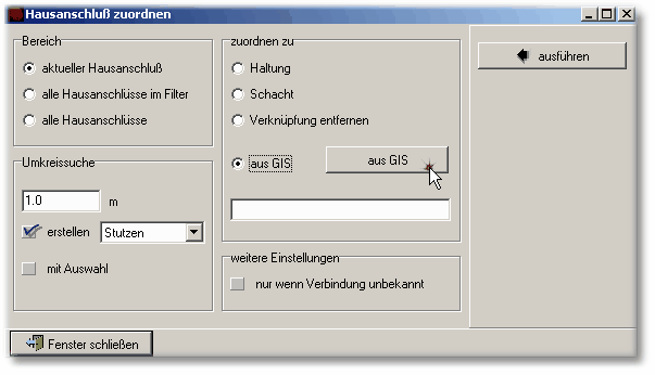 HausanschlussManuellZuordnen