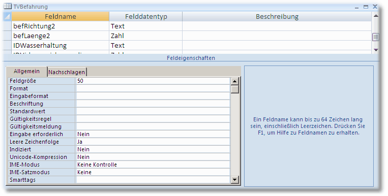 IDWasserhaltungAccessVorher