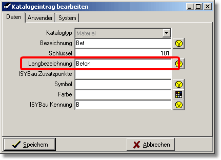 über welches Feld sollen die Kataolge zugeordnet werden?