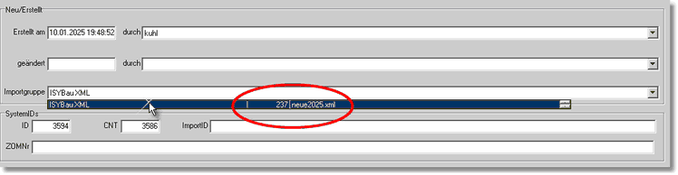 ImportgruppeMitIDundDatei