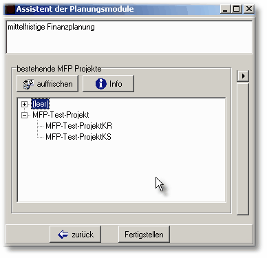 MFPListeMitEinemProjektUeberDreiHaltungen