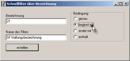 SchnellfilterFenster