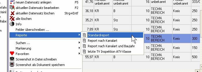 Standarreport_Ausfrufen