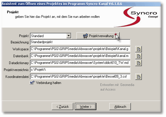 StartProjektverwaltung