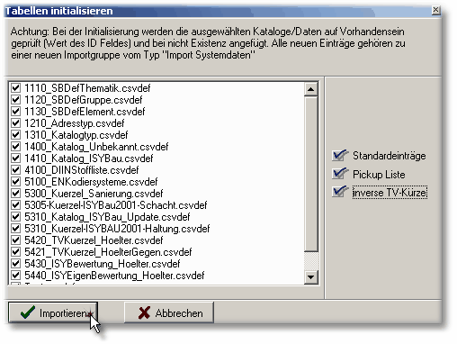 TabellenInitialisieren_Importieren