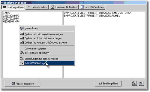 VideoDateiManagerAufrufCSV